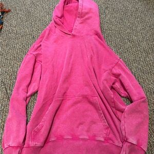 Pink Hoodie Sweatshirt